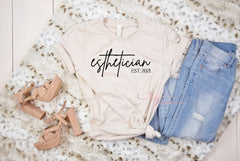 Esthetician Established Shirt